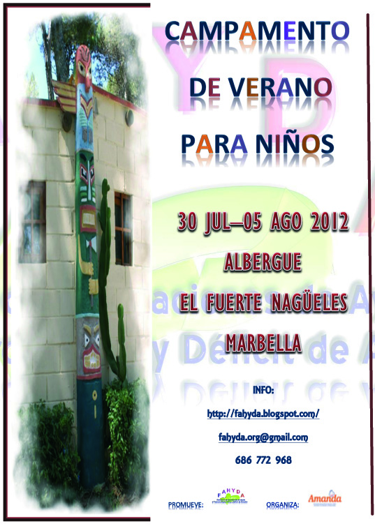 I FAHYDA CAMP 2012: Campamento de verano en Andalucía